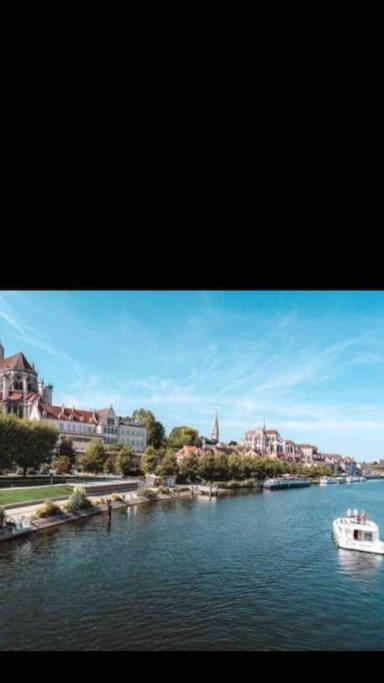 Bel Appart Au Bord De L'Eau Proche Gare Avec Wifi Auxerre Exterior photo